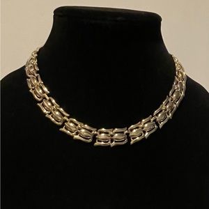 Vintage, Monet Necklace, Gold Tone, Necklace